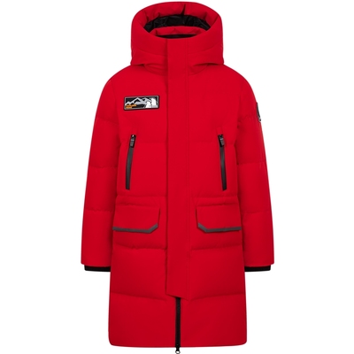 波司登童装长款羽绒服连帽加厚