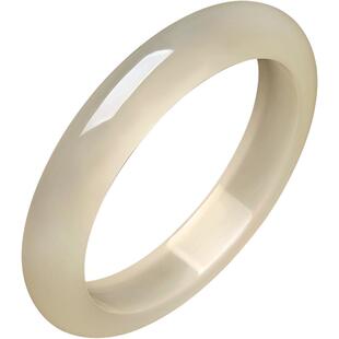 周六福香槟金玉髓手镯宽条新中式国风女神节礼物送女友