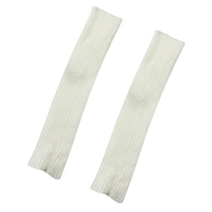 加厚针织jk袜套袜子女白色小腿袜腿套秋冬保暖Lolita堆堆袜洛丽塔