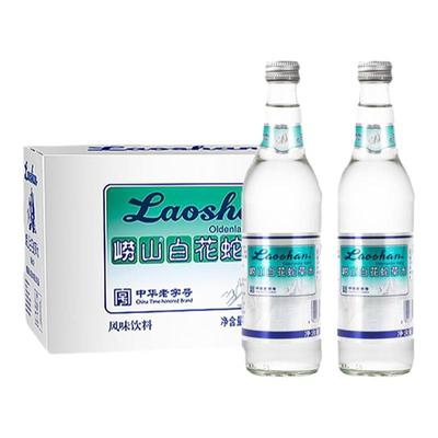 崂山白花蛇草水330ml0糖气泡水