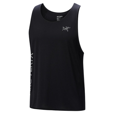 ARC'TERYX始祖鸟 NORVAN DOWNWORD LOGO TANK 男子 速干背心