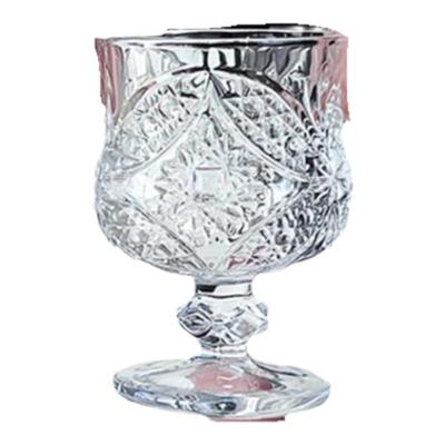 钱道嘉小酒杯玻璃杯复古烈酒酒杯