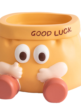 趣味桌面纸袋摆件钥匙收纳