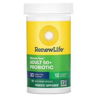 香港直发renew life50+成年人益生菌胶囊90粒中老年