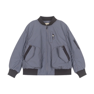 【商场同款】马拉丁儿童外套26春装新款男童潮酷复古棒球领夹克