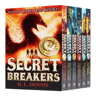 密码破译者6册套装 英文原版 Secret Breakers 1-6 惊险刺激章节小说 锻炼逻辑思维儿童英语课外读物 进口原版H.L.Dennis