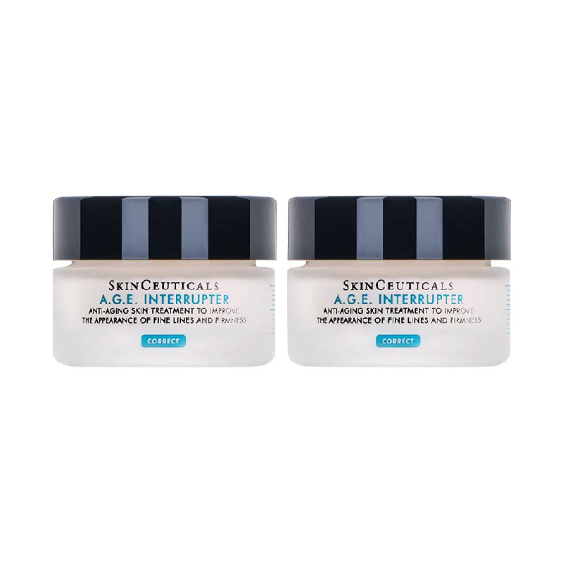 修丽可塑颜紧致AGE面霜15ml*2瓶 玻色因抗糖抗老淡化细纹哑光紧致