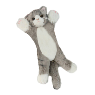 尖点正版可爱仿真英短蓝白日系小橘猫咪毛绒玩具偶公仔娃娃礼物