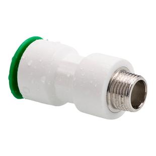 免热熔ppr水管快速接头内丝直接外丝直插式4分6分1寸变20 25 32mm