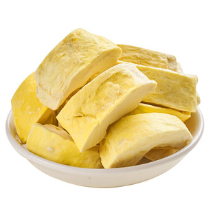 泰国金枕头原装进口大块榴莲干袋装无加糖无添加水果冻干零食特产