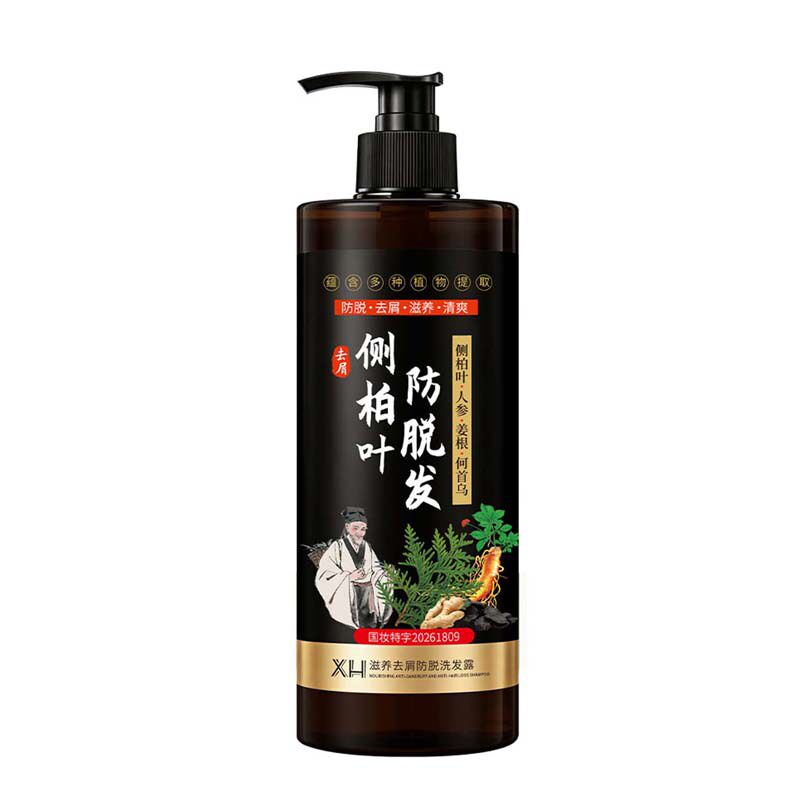 侧柏叶生姜防脱洗发水密发固发