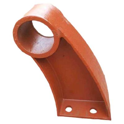 桥梁铸铁护栏支架牛角300*83公路