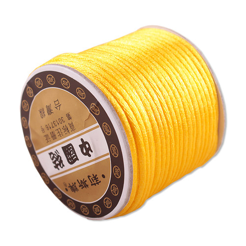 莉斯牌台湾中国结小卷5号玉线2.5mm手链吊坠线绳DIY珠宝配饰线材