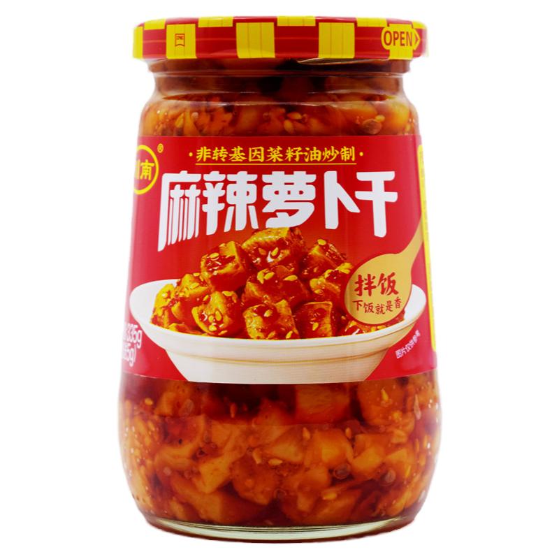 川南麻辣萝卜干335g瓶装下饭拌饭菜即食眉山泡菜下饭咸菜脆爽解腻
