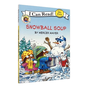 英文原版 Little Critter Snowball Soup 小怪物系列 雪球汤 I Can Read系列 英文版 进口英语原版书籍儿童图书