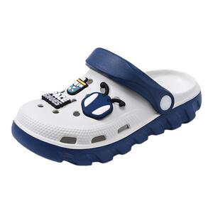 儿童洞洞鞋男童防滑小孩拖鞋男孩夏季沙滩鞋外穿宝宝轻便软底凉拖