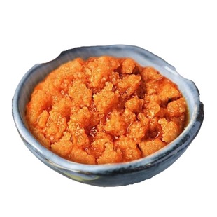 油浸蟹黄酱拌饭拌面蟹黄螃蟹粉蟹肉蟹膏即食罐头油浸秃黄油商用