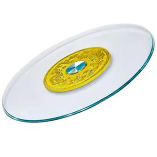 餐桌转盘钢化玻璃转盘大圆桌旋转盘圆桌转盘酒店专用转盘