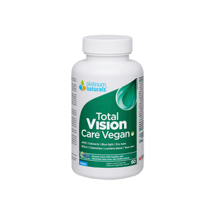 Platinum Naturals Total Vision Care 叶黄素胶囊60粒加拿大直邮