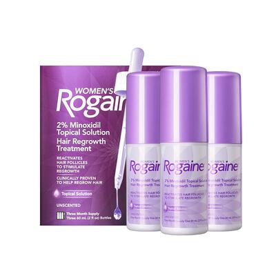 Rogaine培健/落健米诺地尔2%搽剂女士防脱生发液米诺地尓酊上药器