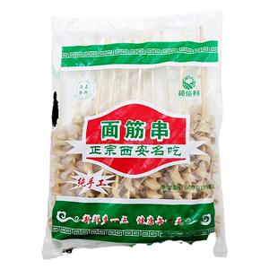 烤面筋串半成品冷冻清真商用炸串小吃素食纯手工烧烤豆制品整箱