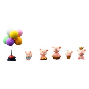 车内饰品摆件汽车创意个性饰品可爱财气小猪香水摆件车上用品大全