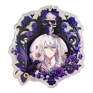 【限时折扣】倩子酱Goods花骸吧唧砖谷美亚克力 挂件日谷 吧唧套