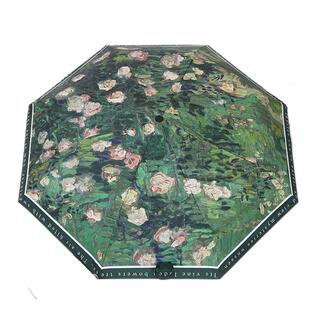 梵高复古油画雨伞女晴雨两用太阳伞防晒防紫外线遮阳伞自动折叠伞