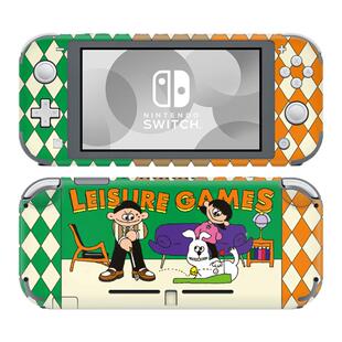 SkinAT 适用Switch-Lite 保护膜任天堂 switch lite贴纸nsl痛贴交换机痛贴/贴膜 防刮硬壳贴纸 ns游戏机贴