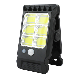 新款太阳能夹子灯庭院感应灯户外防水家用壁灯院子照明路灯充电