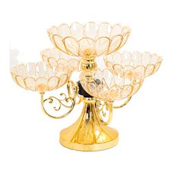 2025新款轻奢果盘塑料旋转水果盘