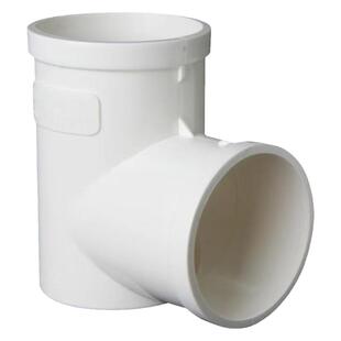 PVC75*50排水管下水管洗衣机地漏盒专用弯头角弯移位弯头配件三通