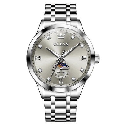 【瑞士认证】全自动机械月相腕表