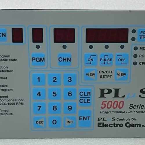 Electro Cam Corp PLUS 5000 Series PS-5111-10-P16-C Programma