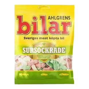 现货瑞典原装进口bilar黑盐甘草糖小汽车造型多种造型130g