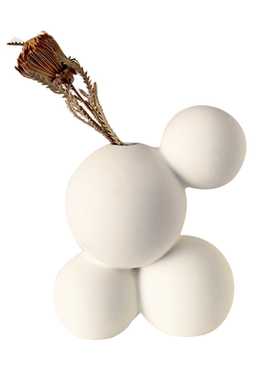 ins奶油风陶瓷花瓶装饰品