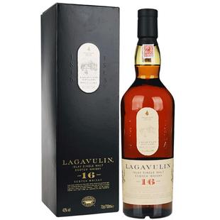 御玖轩 Lagavulin 乐加维林16年单一麦芽苏格兰威士忌洋酒700ml