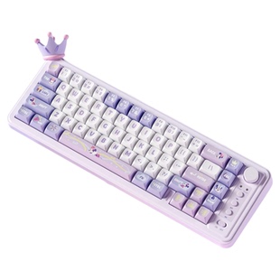 迪士尼正版无线静音键盘女生办公专用打字有线平板笔记本电脑便携