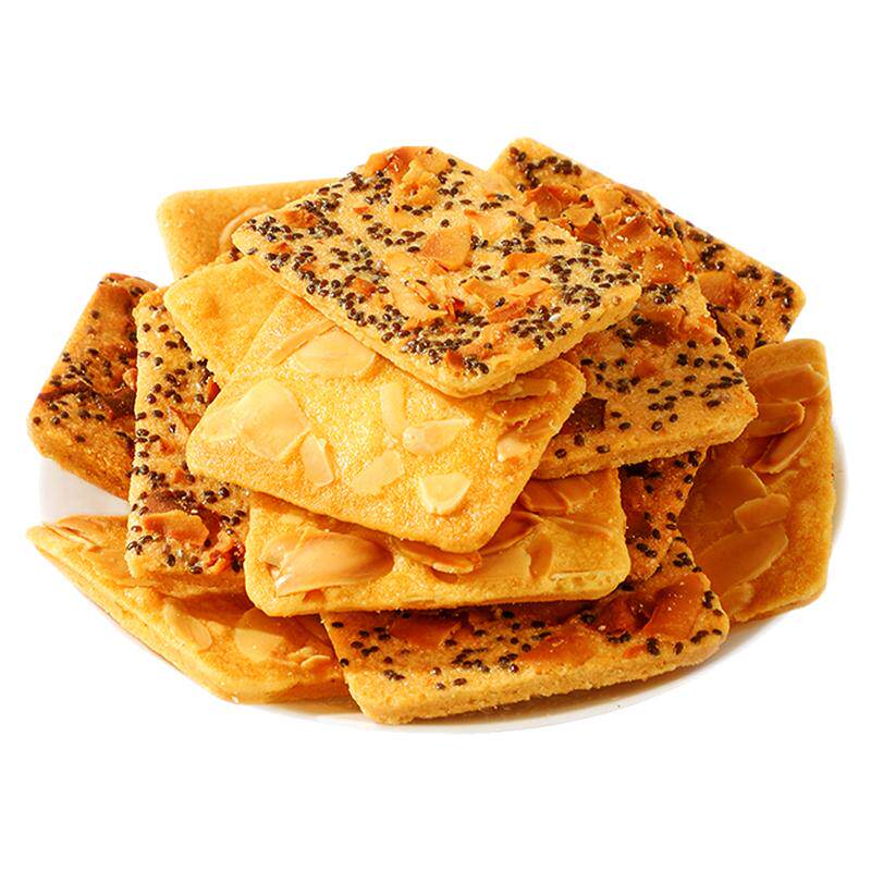 山药扁桃仁坚果芙脆酥脆饼干