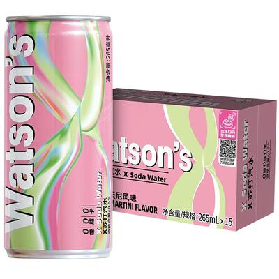 屈臣氏X苏打汽水0糖0卡0脂饮料