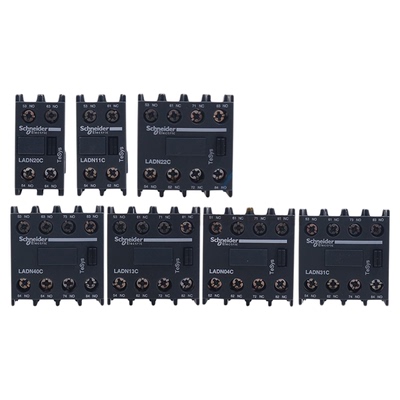 施耐德LC1D接触器22C辅助13C触头LADN11C 20C 31C 40C 02C触点04C
