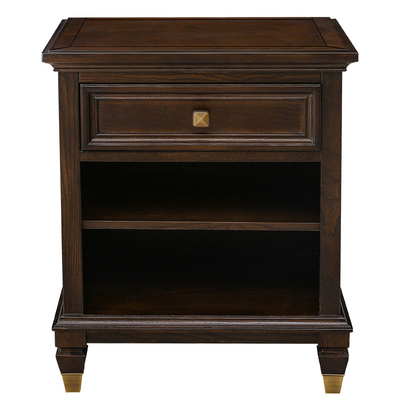 萨洛美美式全实木高级感床头柜