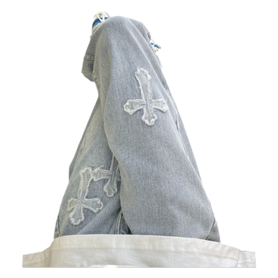 欧美高街vibe裤子ins潮牛仔裤