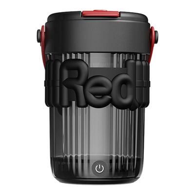 钻技电动搅拌杯塑料咖啡杯2025新款密封便携随手杯子全自动搅拌杯