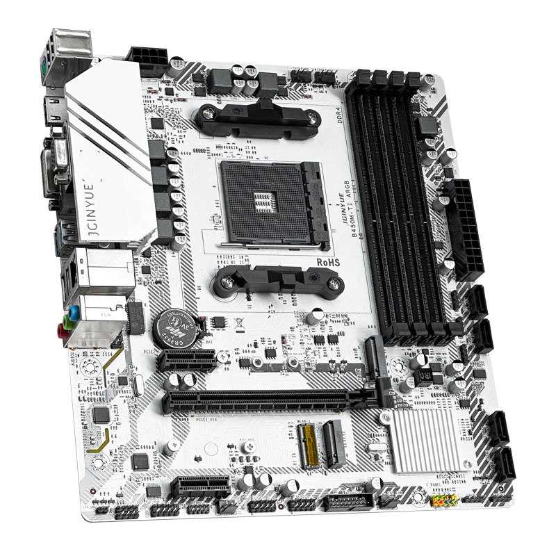 精粤B450M-TIARGB主板DDR4台式