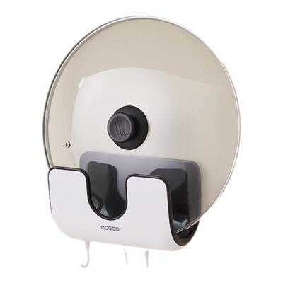 锅盖架壁挂式打孔厨房家用