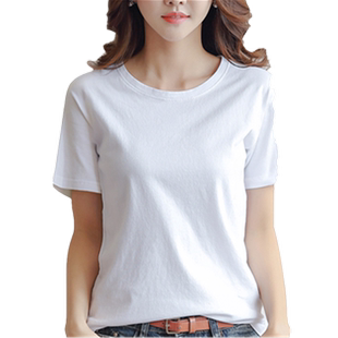 换季断码9.9特价清仓女装韩版短袖T恤女白色简约体恤夏季学生上衣