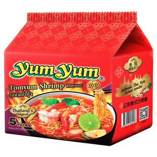 泰国进口养养方便面泡面冬阴功酸辣虾泰式汤面煮面青咖喱海鲜面