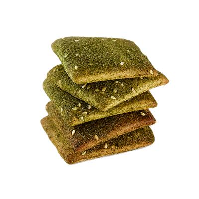 宁波特产新鲜现做苔菜饼干