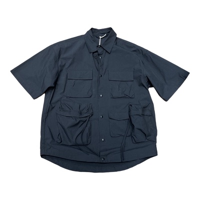 日系机能工装风短袖衬衫通勤外套